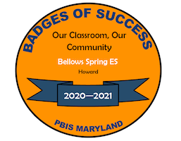 Our Classroom, Our Community award from PBIS Maryland