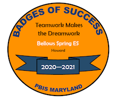 Team Work Makes the Dream Work award from PBIS Maryland